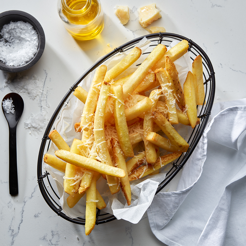 Dish made using McCain Skin On Fries