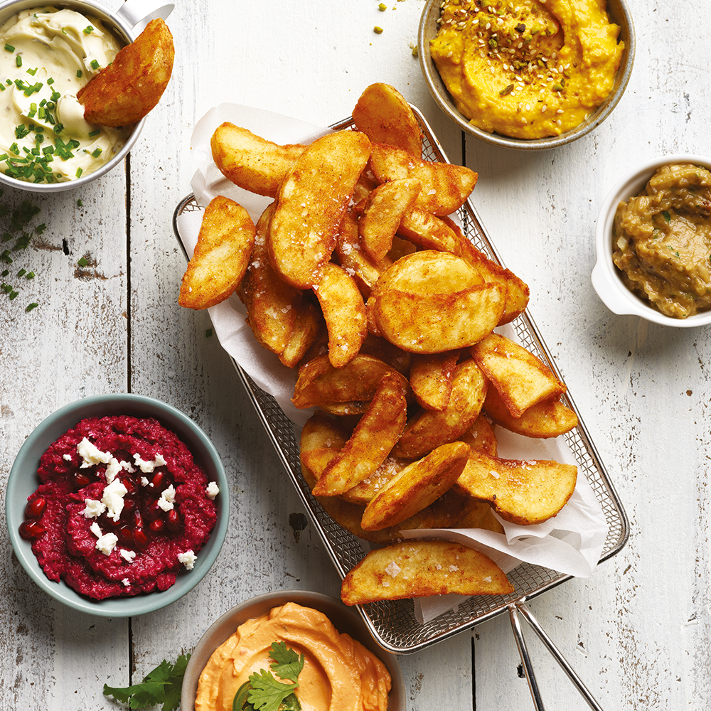 Dish made using McCain Seasoned Wedges