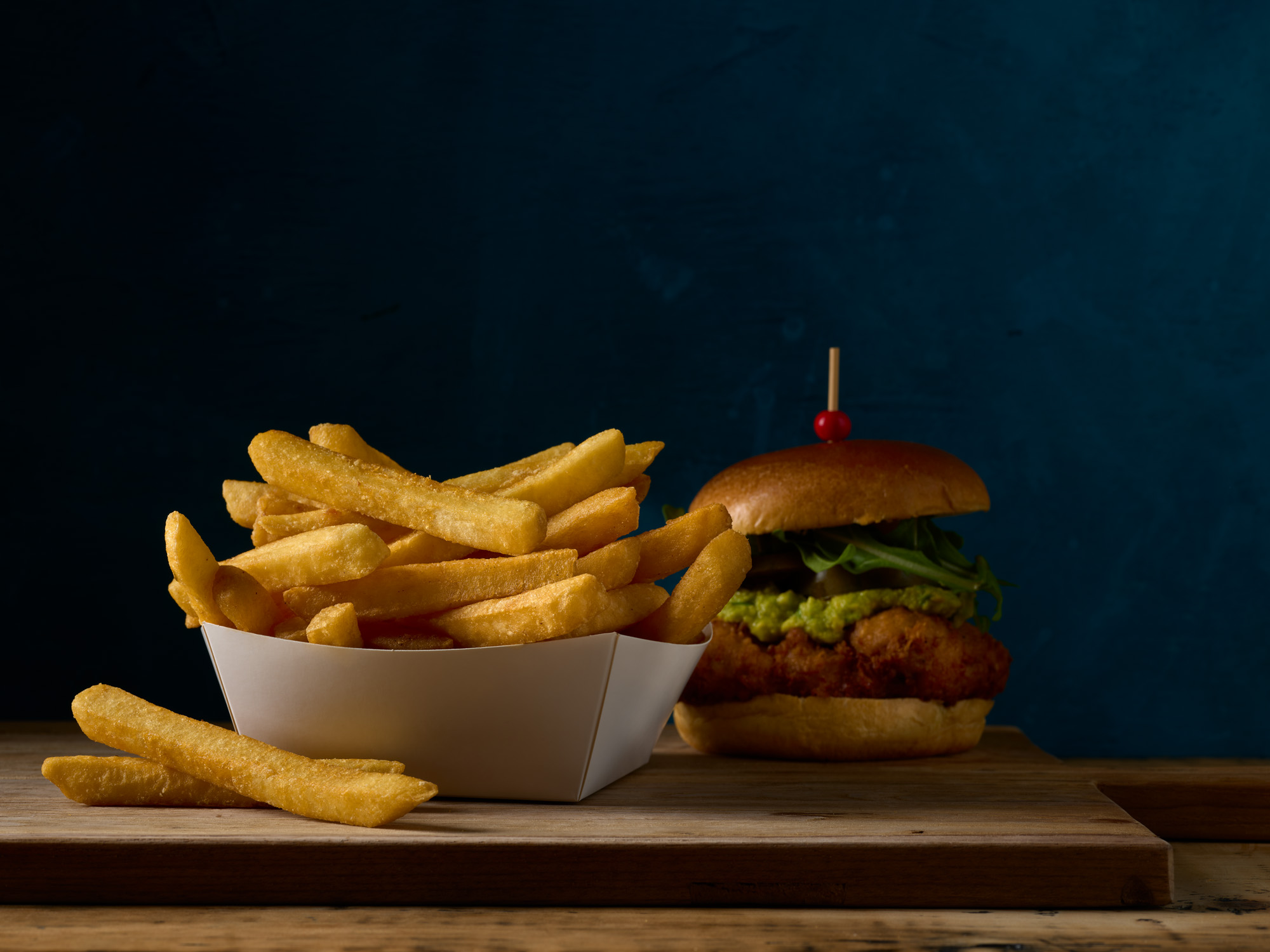 Dish made using McCain SureCrisp™ 13mm Fries