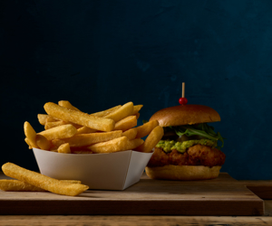 Dish made using McCain SureCrisp™ 13mm Fries