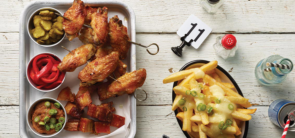 Roadhouse Diner with Cheese Fries 
