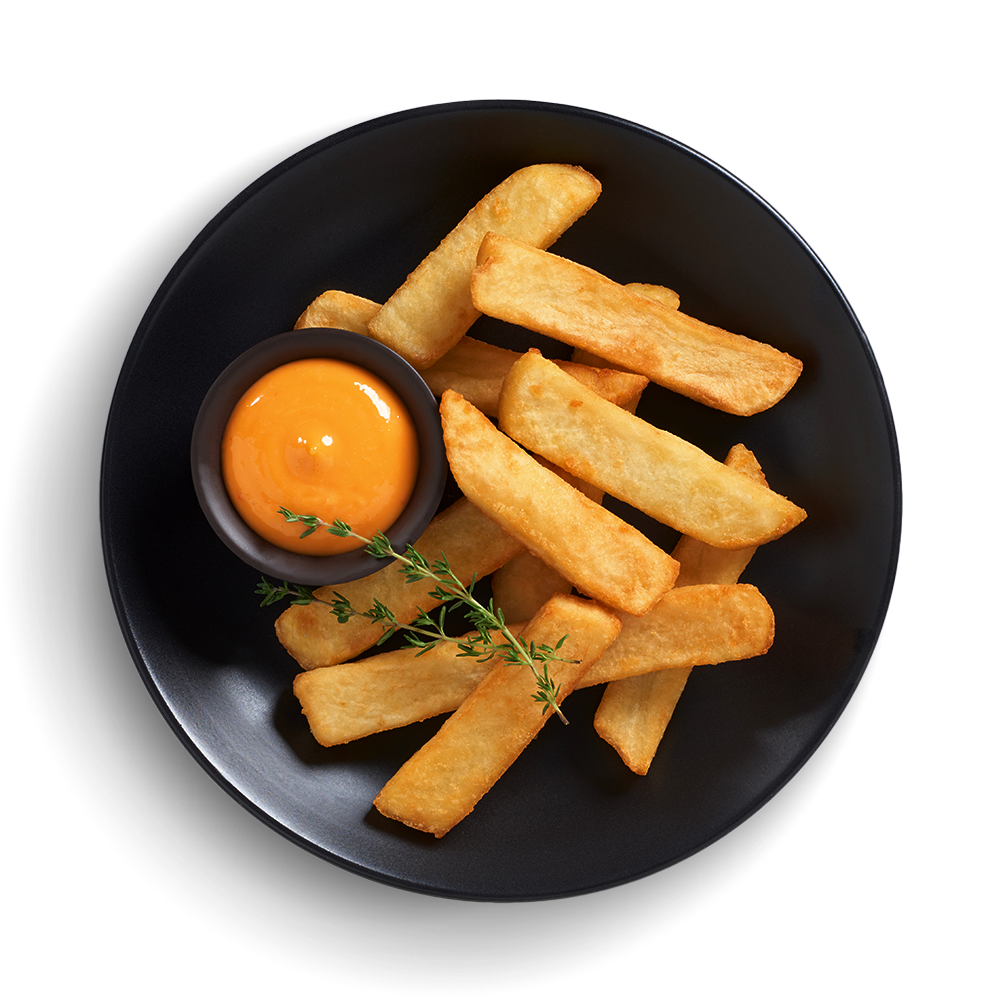 Dish made using McCain Steak Fries