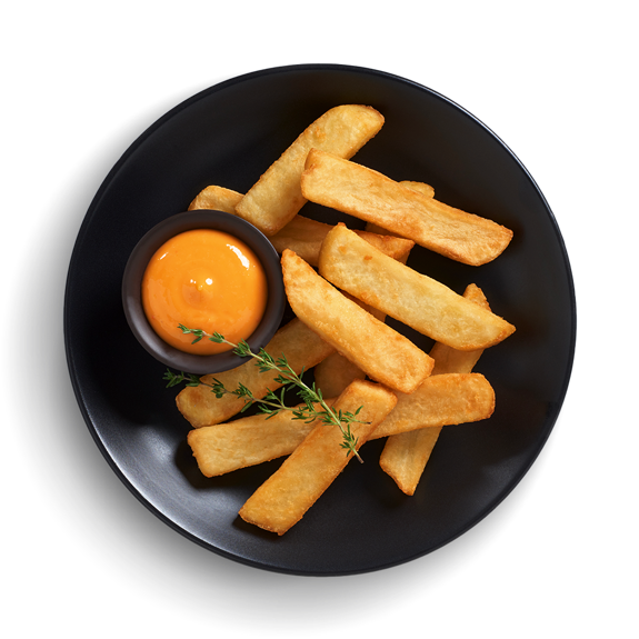 Dish made using McCain Steak Fries