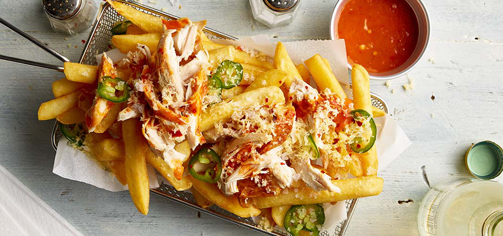 Roast Chicken Peri Peri Loaded Fries