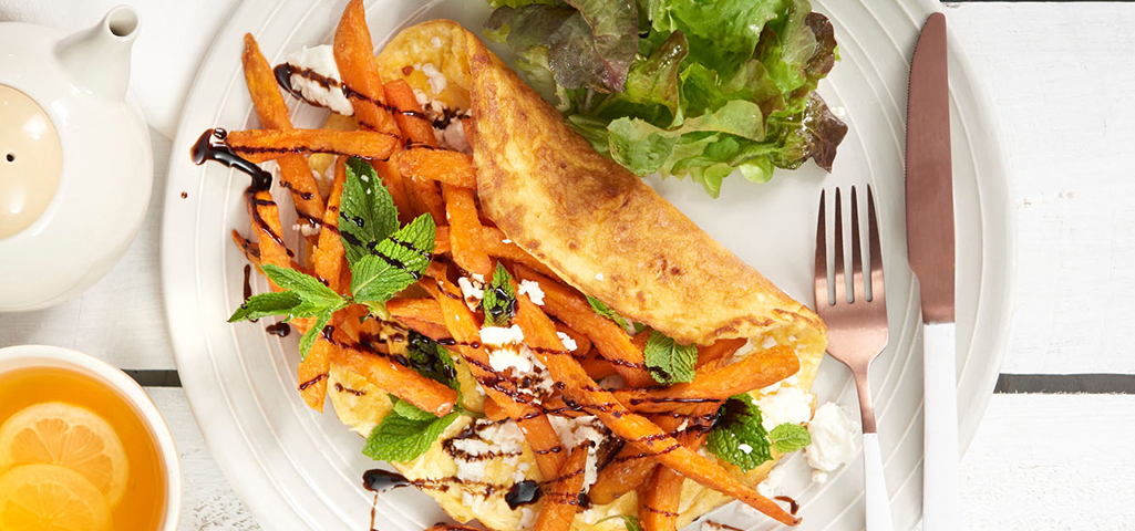 Sweet Potato Omelette