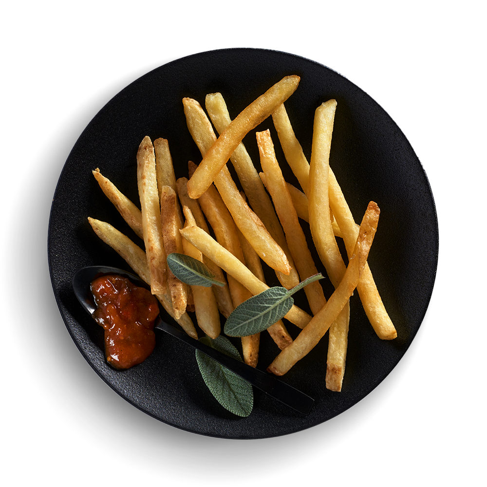 Dish made using McCain Skin On Fries