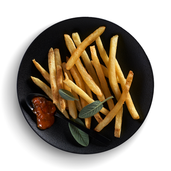 Dish made using McCain Skin On Fries