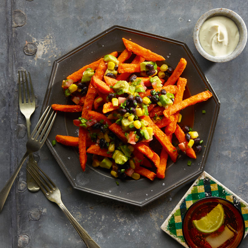 Dish made using McCain Sweet Potato Fries
