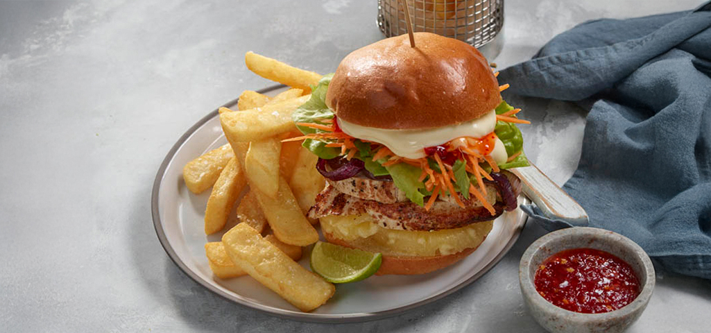 Thai Inspired Burger