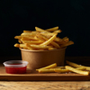Dish made using McCain SureCrisp™ Skin-On 9mm Fries