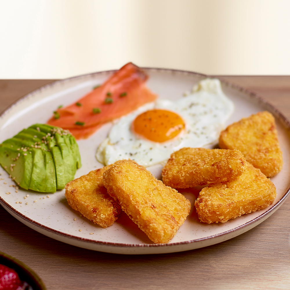 Dish made using McCain Hash Brown Triangles