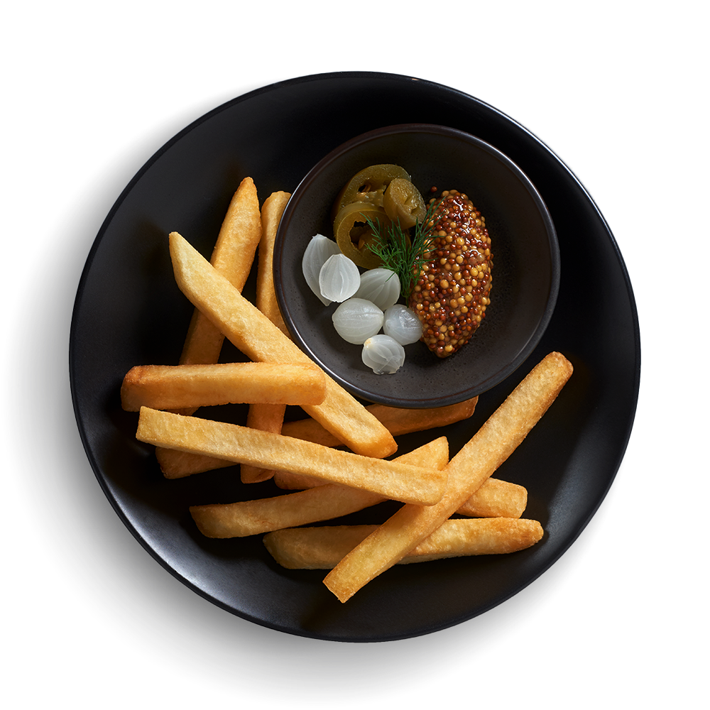 Dish made using McCain Straight Cut Fries 13mm