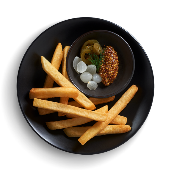 Dish made using McCain Straight Cut Fries 13mm
