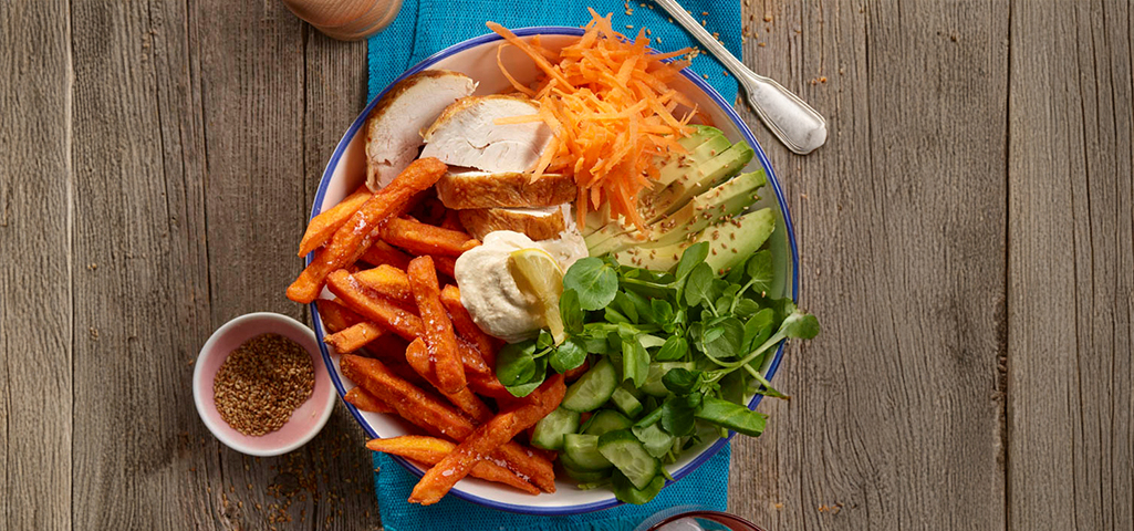 Sweet Potato Buddah Bowl