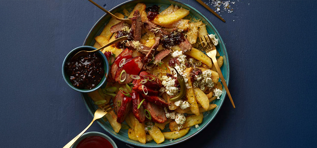 3 Flavours Loaded Fries Sharing Platter