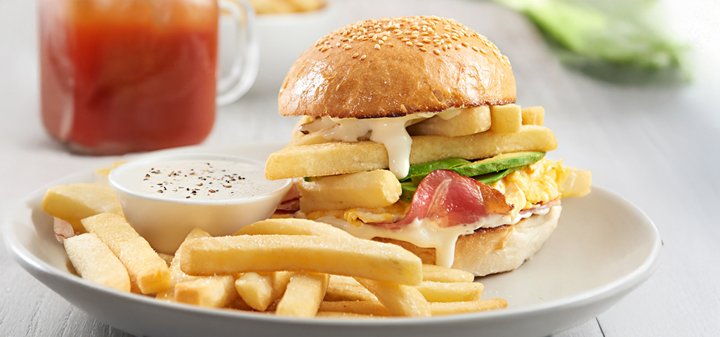 Rise n Fry Burger