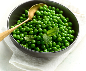Dish made using McCain Peas