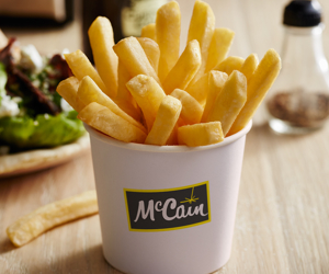 Dish made using McCain Fast Fry Straight Cut Fries 10mm