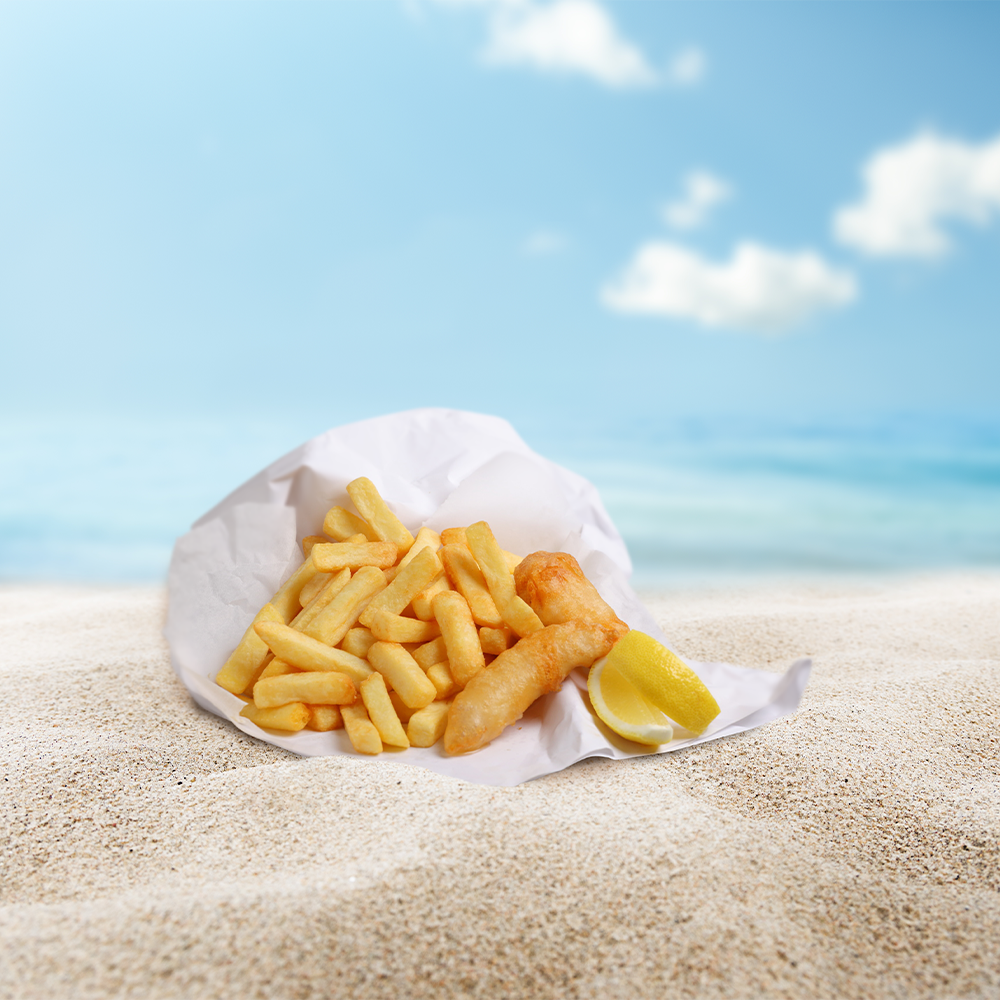 Dish made using McCain Fish Shop Chip