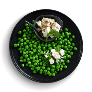 Dish made using McCain Peas