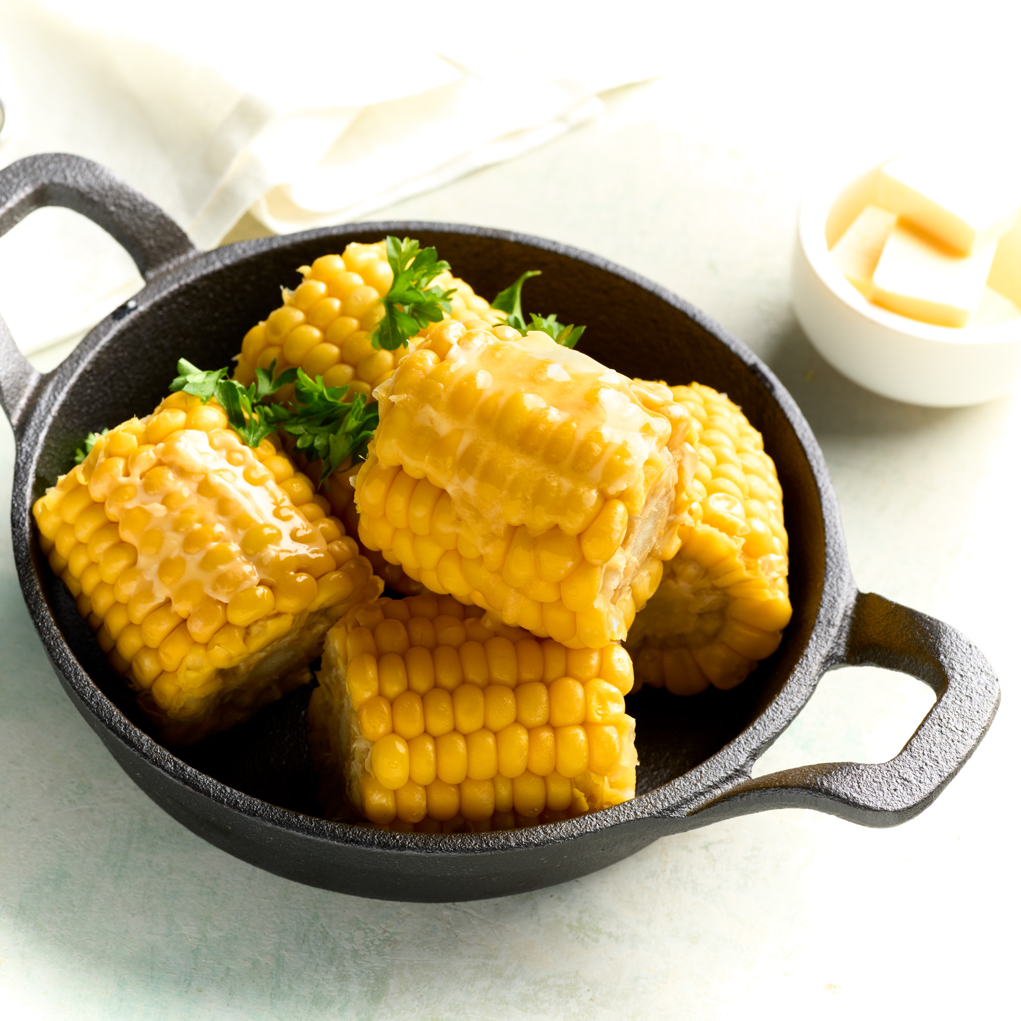 Dish made using McCain Super Sweet Corn Cobbettes