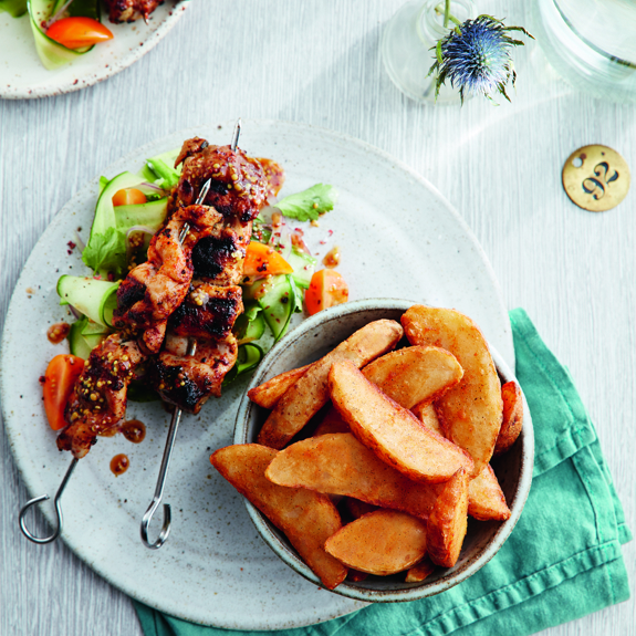 Dish made using McCain Seasoned Wedges