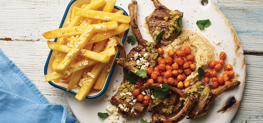 Lamb Cutlets with Za’atar Spice