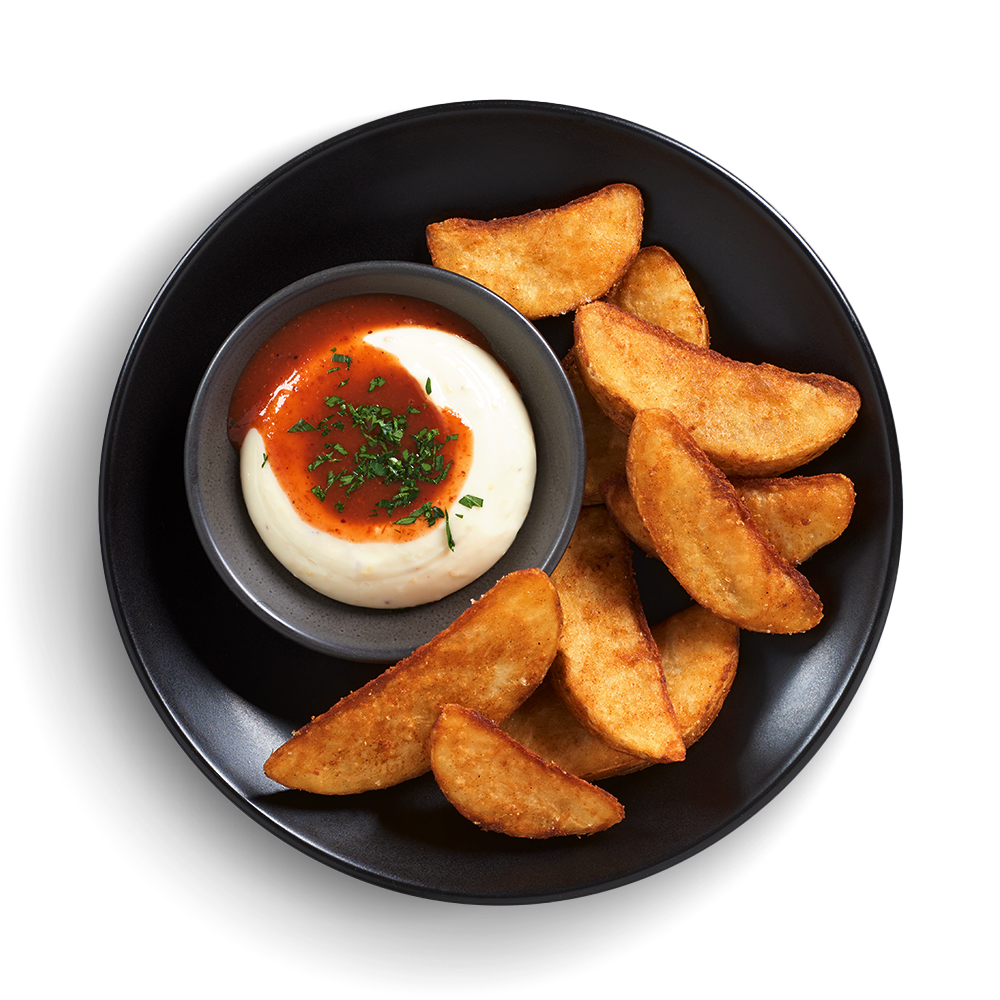 Dish made using McCain Seasoned Wedges