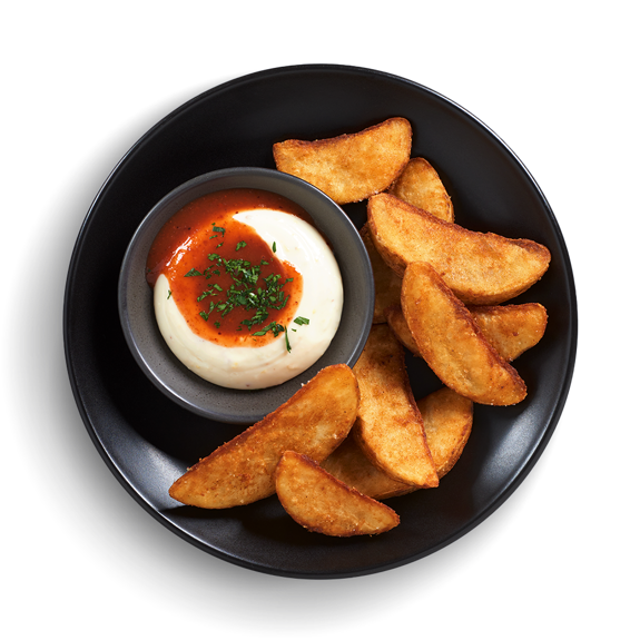 Dish made using McCain Seasoned Wedges