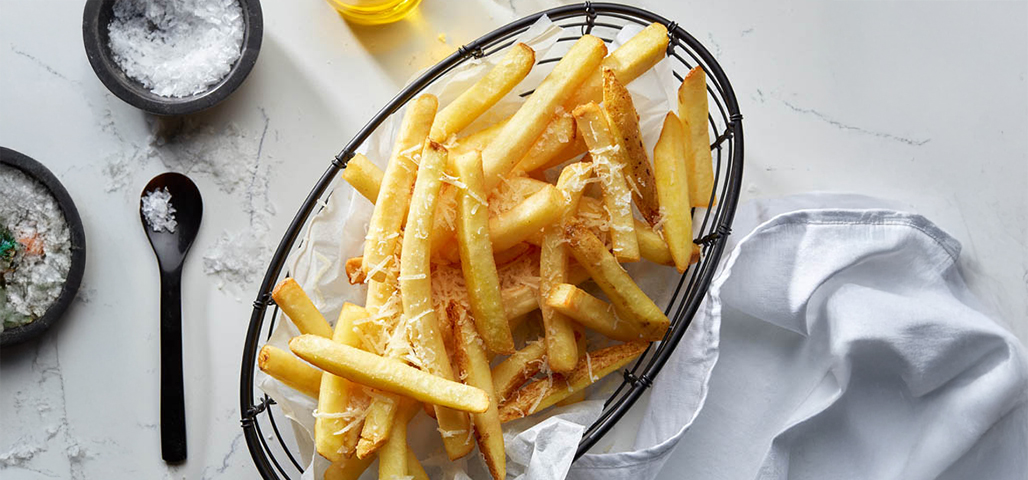 Parmesan & Truffle Oil Coated Fries