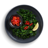 Dish made using McCain Cut Leaf Spinach