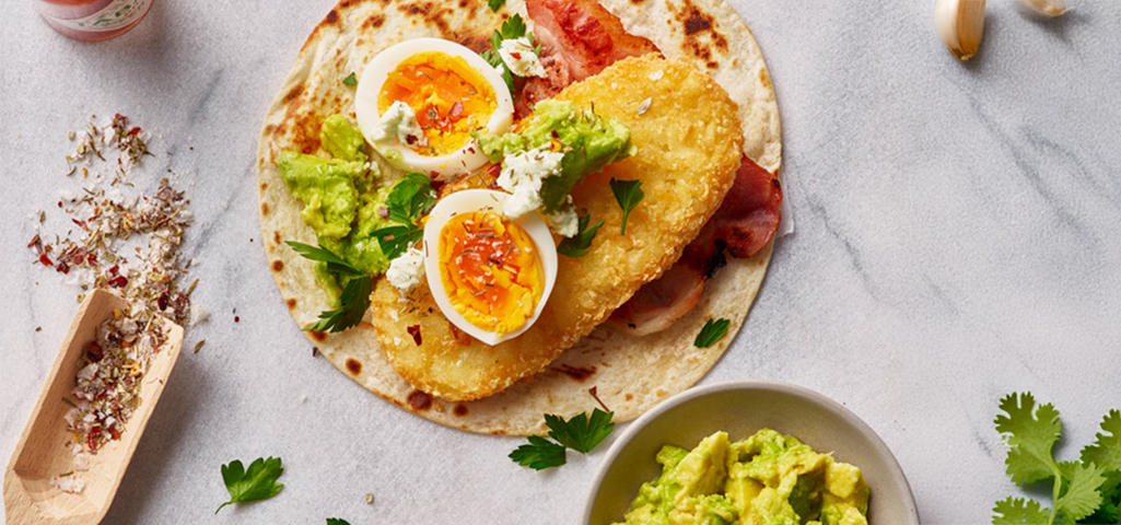 Hashbrown Beakfast Wrap