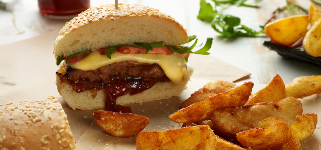 Beef Mozzarella Burger