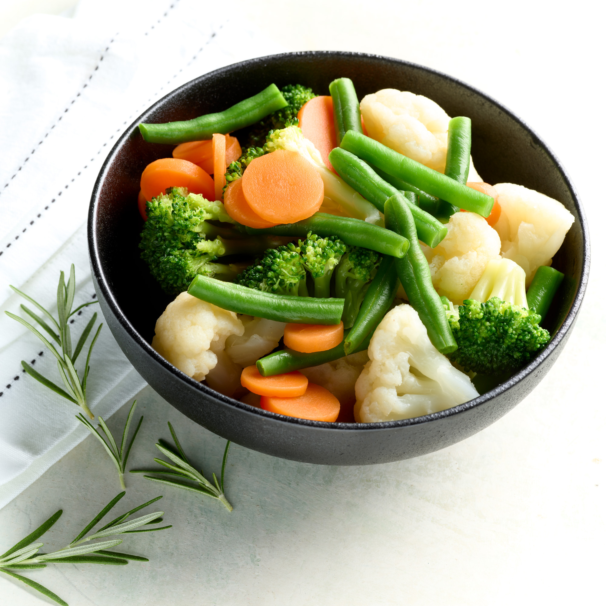 Dish made using McCain Broccoli, Cauliflower, Carrots & Beans