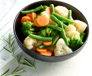Dish made using McCain Broccoli, Cauliflower, Carrots & Beans