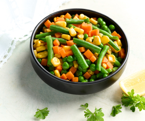 Dish made using McCain Mixed Vegetables