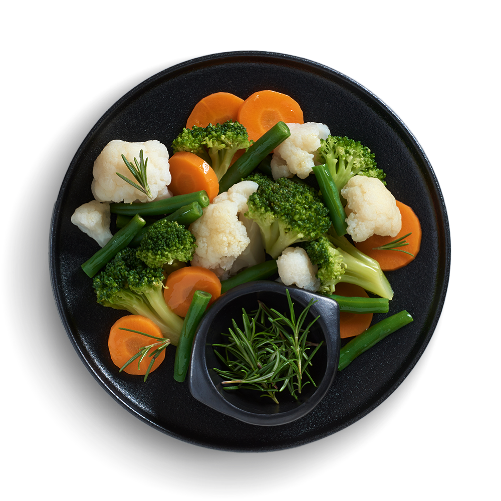 Dish made using McCain Broccoli, Cauliflower, Carrots & Beans