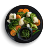 Dish made using McCain Broccoli, Cauliflower, Carrots & Beans