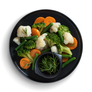 Dish made using McCain Broccoli, Cauliflower, Carrots & Beans