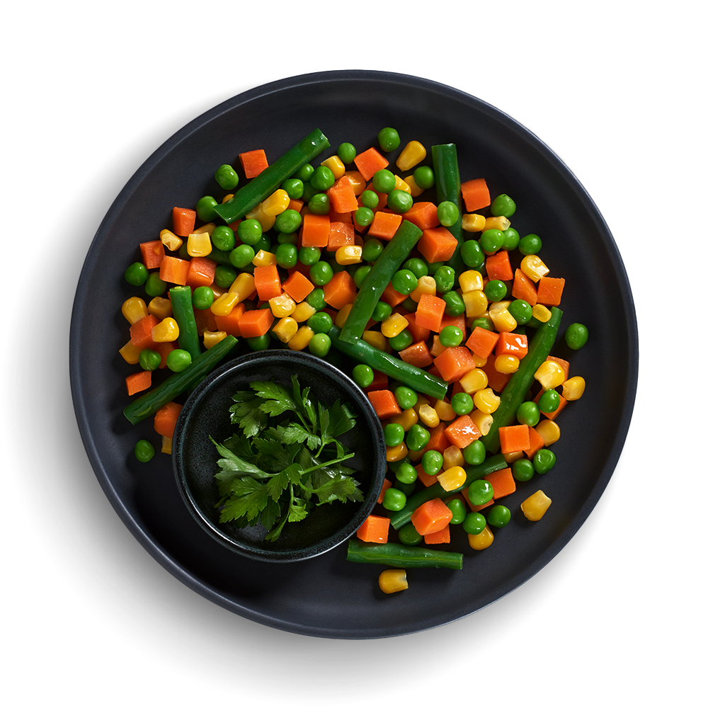 Dish made using McCain Mixed Vegetables