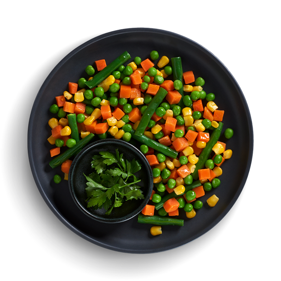 Dish made using McCain Mixed Vegetables